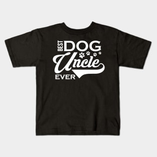 Cute & Funny Best Dog Uncle Ever Dogsitter Kids T-Shirt